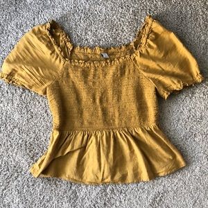 Smocked old navy blouse